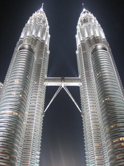 Petronas Towers Kuala Lumpur (nach vielen Einstellungen unserer Kamera)