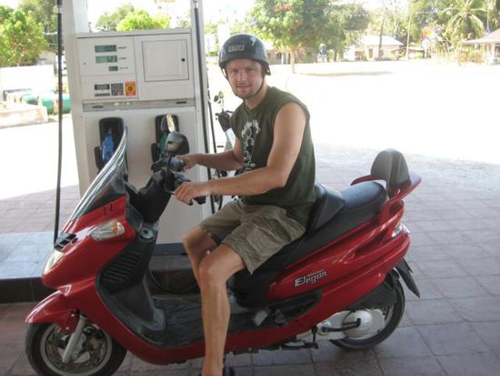 Unser Moped!