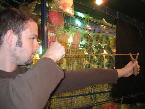 Dosenwerfen mal anders