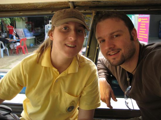 auf dem Weg zur Faehre