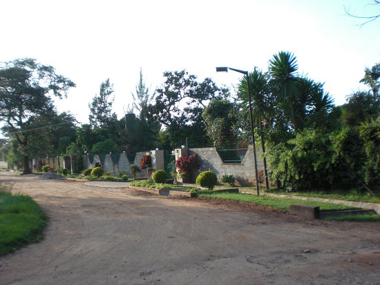 Das Grundstueck meiner Gastfamilie