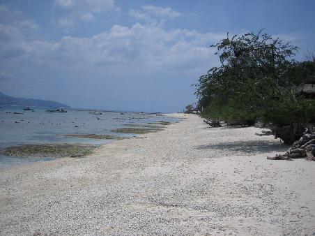Weiterer Strand von Trawangan