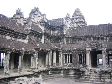 Im Tempel von Angkor Wat
