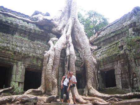 Im Tomb Raider Tempel (Ta Phrom)