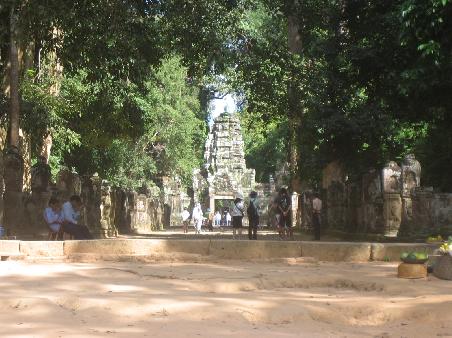 Eingang Preah Khan Tempel