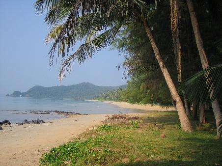 Unser Strand bei Ebbe