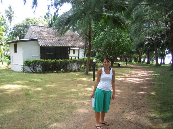 Rosi in der TK Hut Anlage