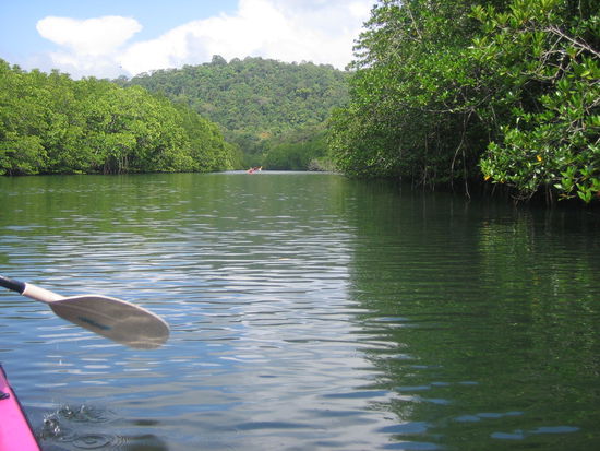 Koh Kood - Fahrt über den Klong