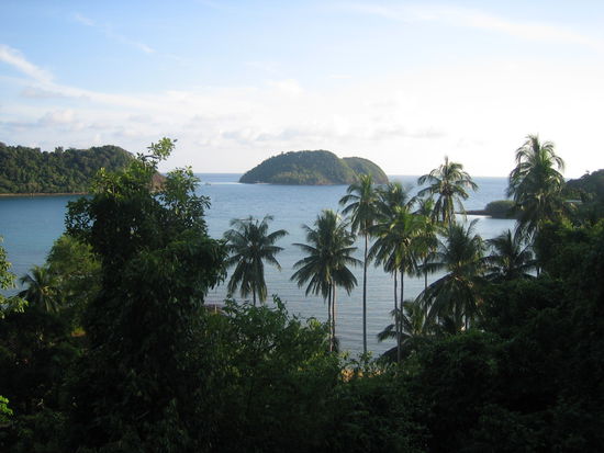 Aussichtspunkt auf Koh Mak auf der Westseite