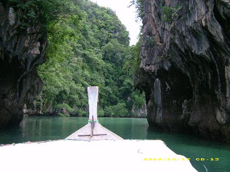Zufahrt zur Koh Hong Lagune