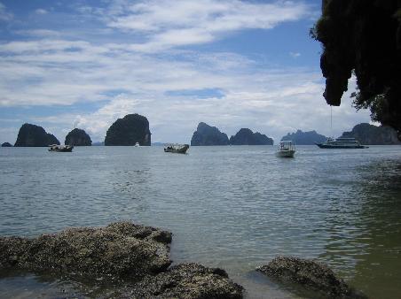 Ausschnitt von der Phang Nga Bucht