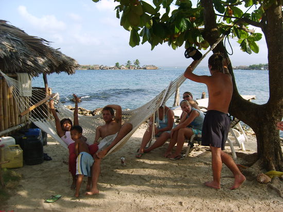 ...unsere Insel, leider nur fuer ein paar Tage...