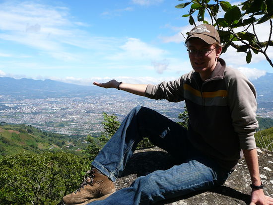 San Jose von oben...auf die Entfernung hin ist mir die Stadt eindeutig lieber!