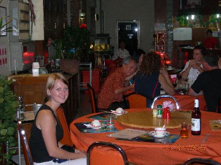 Dori im chinesischen "Nobelrestaurant"