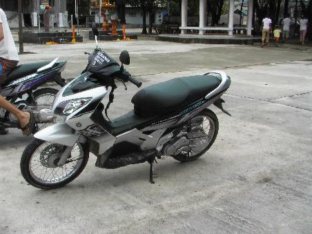 mein kuhles Motorrad...ging bis 120km/h