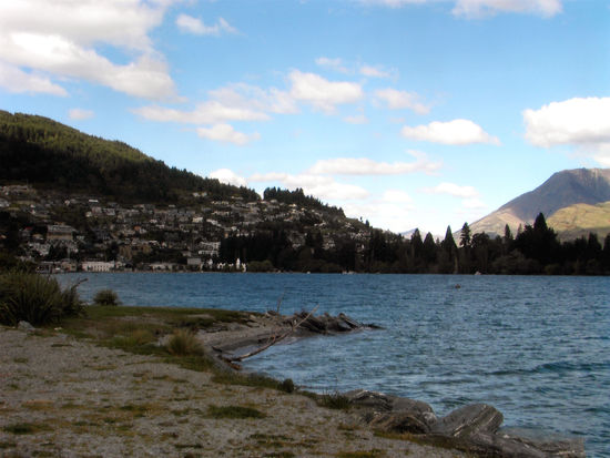 Queenstown von der Ferne...