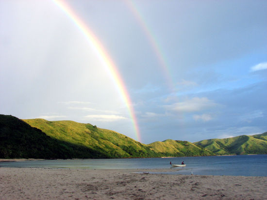 der schoenste Regenbogen, den ich jeh in meinem Leben gesehen habe!