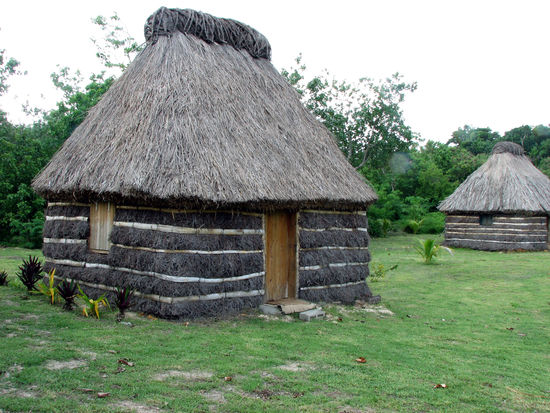 eine der typischen Huetten in denen ich auf den Insln residiert habe...einfach aber authentisch