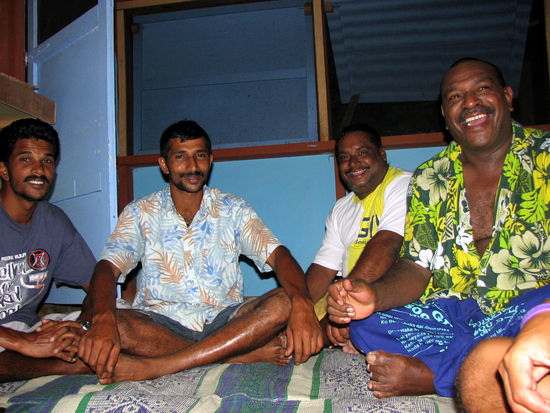 abendliche Runde mit den Einheimischen