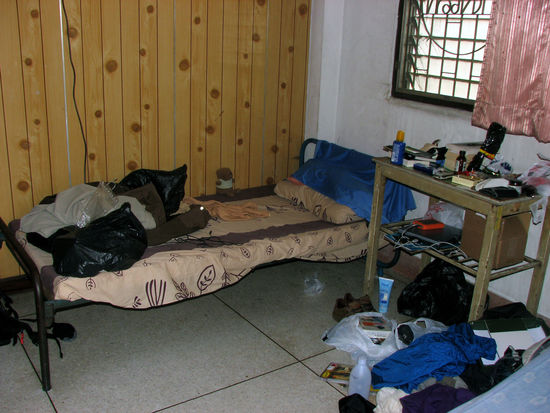 die Praesidentensuite in meinem Lieblingsguesthouse an der weltberuehmeten Khao San Road