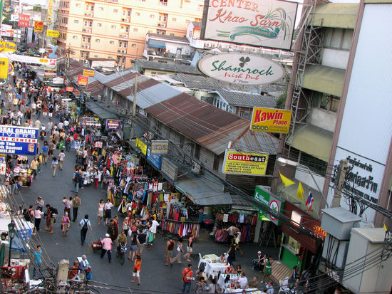und das ist sie mal wieder...die Khao San Road