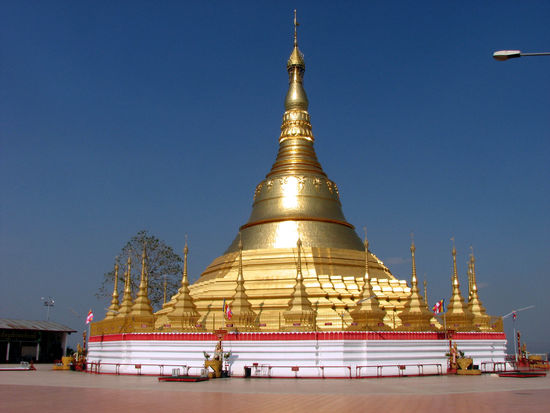 die Original Swedagon Pagoda...