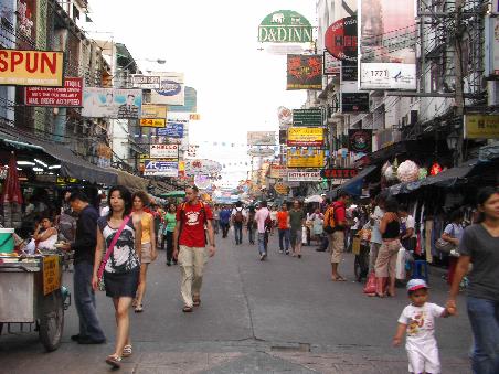 immer moch Khao San Road