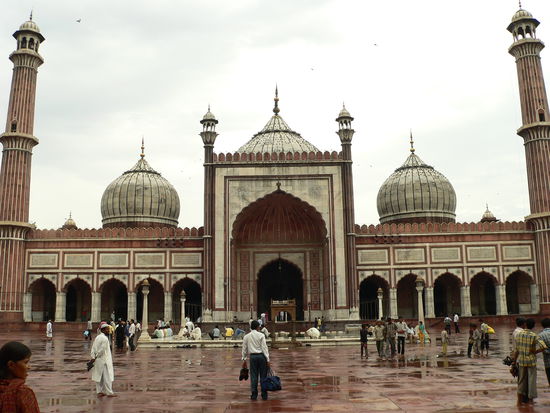 die jami masjid in delhi