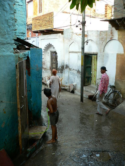gasse in agra