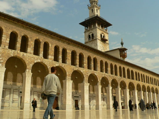 Der Innenhof der grossen Moschee
