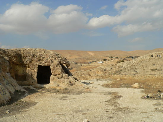 Eine Hoehle in Maloula