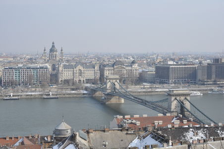 Blich auf die schoene blaue Donau