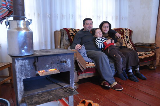 Meine Gastfamilie in Sarpi bei Batumi in Westgeorgien