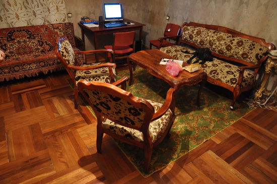 Die Wohnung meiner Gastfamilie in Tbilisi Georgien