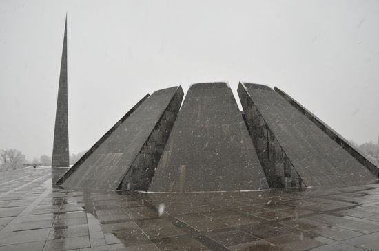 Das Genozidmahnmal in Yerevan