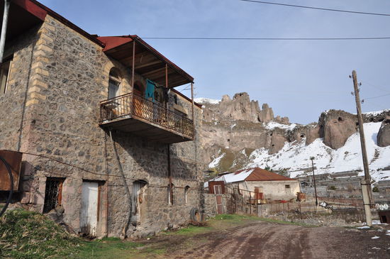 In Gori, im Sueden von Armenien