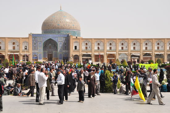 Esfahan waehrend der Noo Ruuz (neuen Tage)