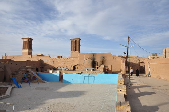In Yazd, eine beeindruckende Stadt