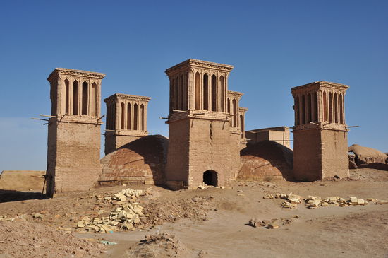 Windtuerme bei Yazd