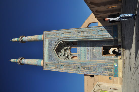 Wunderschoene Moschee in Yazd