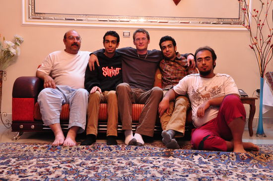 Bei einem Freund der Zwillinge bei dem ich auch eine Nacht wohnte.