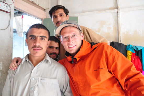 Einige Schneider die mit mir auf ein Bild wollten. Ebenfalls in der baluchischen Provinzhauptstadt Quetta.