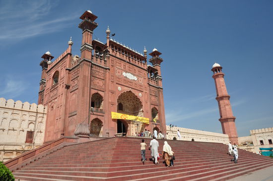 Die grosse Moschee in Lahore