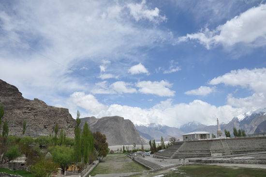 Das Polofeld in Skardu