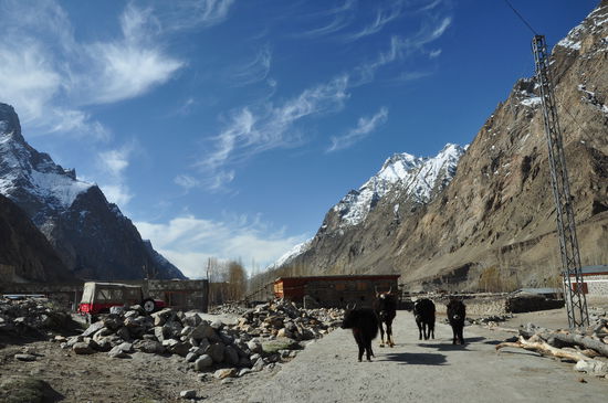 Hushe, der abgelegene Ort am Fusse des Masherbrum.