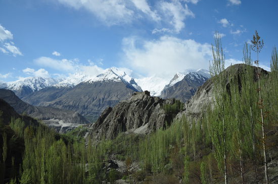 Der traumhafte Ort Karimabad, unschlagbar an Schoenheit !