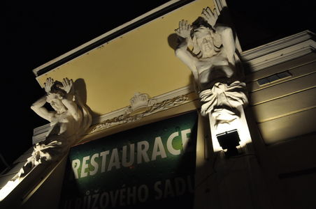 Ein Restaurant in der Altstadt von Prag