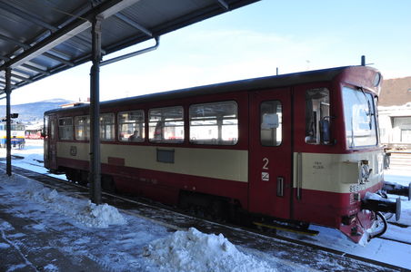 Der Zug, mit dem ich aus Deutschland in die Tschechei fuhr