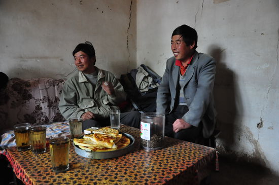 In einem kleinen Dorf nahe Xining