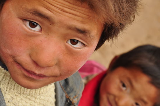 Neugierige Gesichter